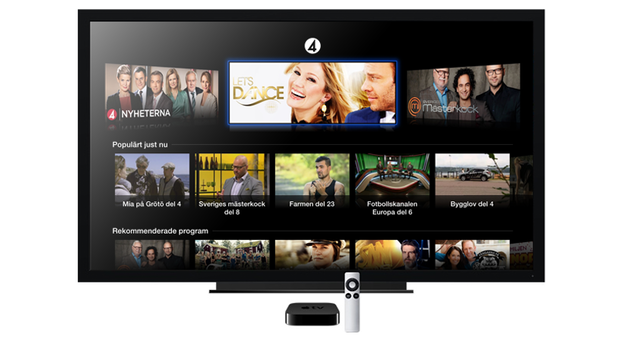 TV4 Channel Launches on Apple TV in Sweden