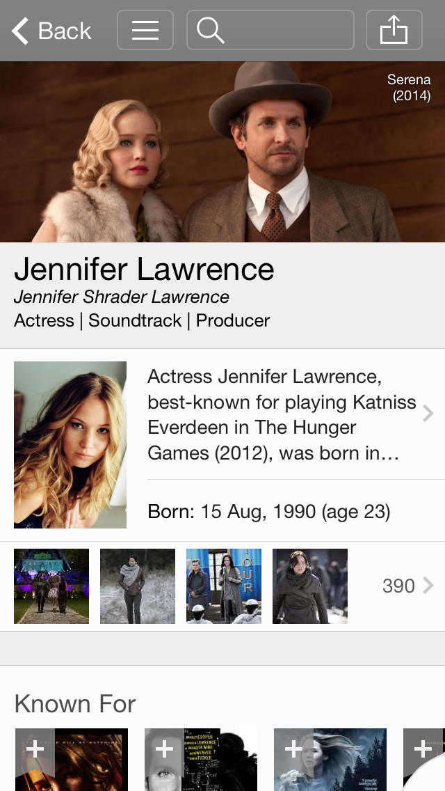 IMDb App Gets New Photo Gallery Layout, Ability to Swipe Both Ways