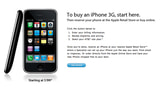Apple Now Selling iPhone 3G Online