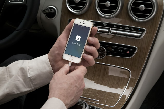 Mercedes-Benz Premieres Apple CarPlay in the New C-Class [Photo Gallery]