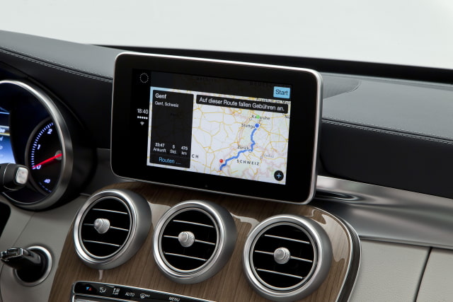 Mercedes-Benz Premieres Apple CarPlay in the New C-Class [Photo Gallery]