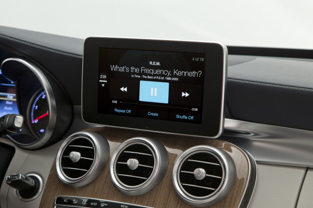 Mercedes-Benz Premieres Apple CarPlay in the New C-Class [Photo Gallery]