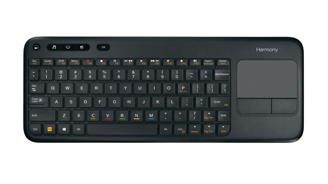 Logitech Introduces Harmony Smart Keyboard for Apple TV, Other Media Devices