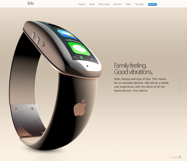 iMe: Apple Wearable Device Concept [Images]