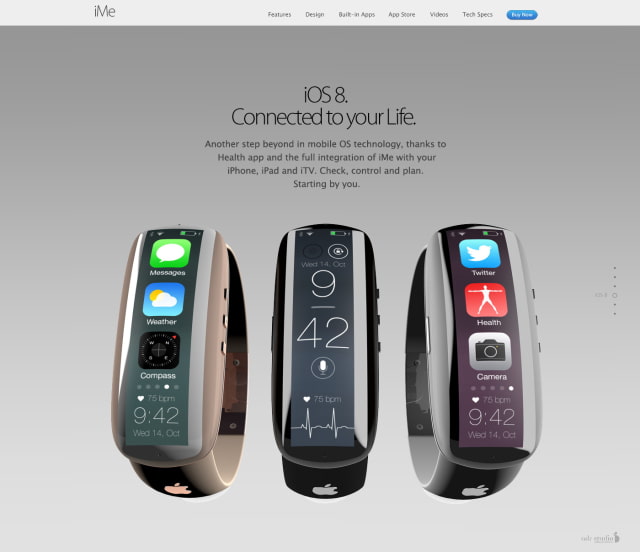 iMe: Apple Wearable Device Concept [Images]