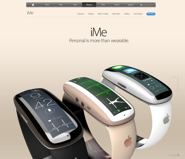iMe: Apple Wearable Device Concept [Images]
