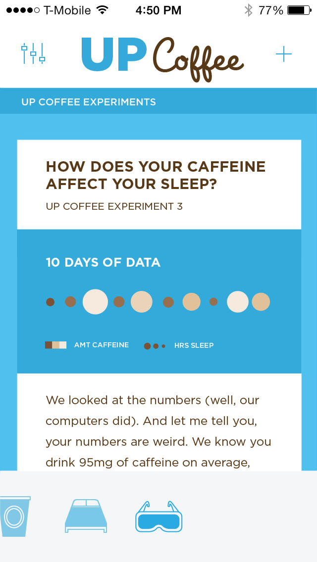Jawbone Launches UP Coffee App to Help You Understand How Caffeine Affects Your Sleep