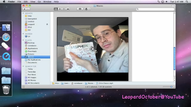 Video and Screenshots of Snow Leopard Leaked