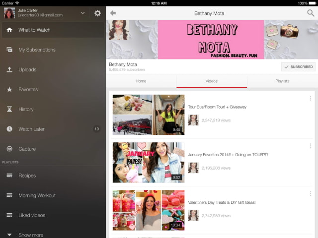 YouTube For iOS Now Lets You Share and Like Playlists, Reply to Comments and More