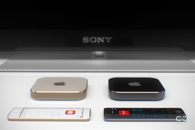 Beautiful Apple TV Concept Features Touchscreen Remote [Images]