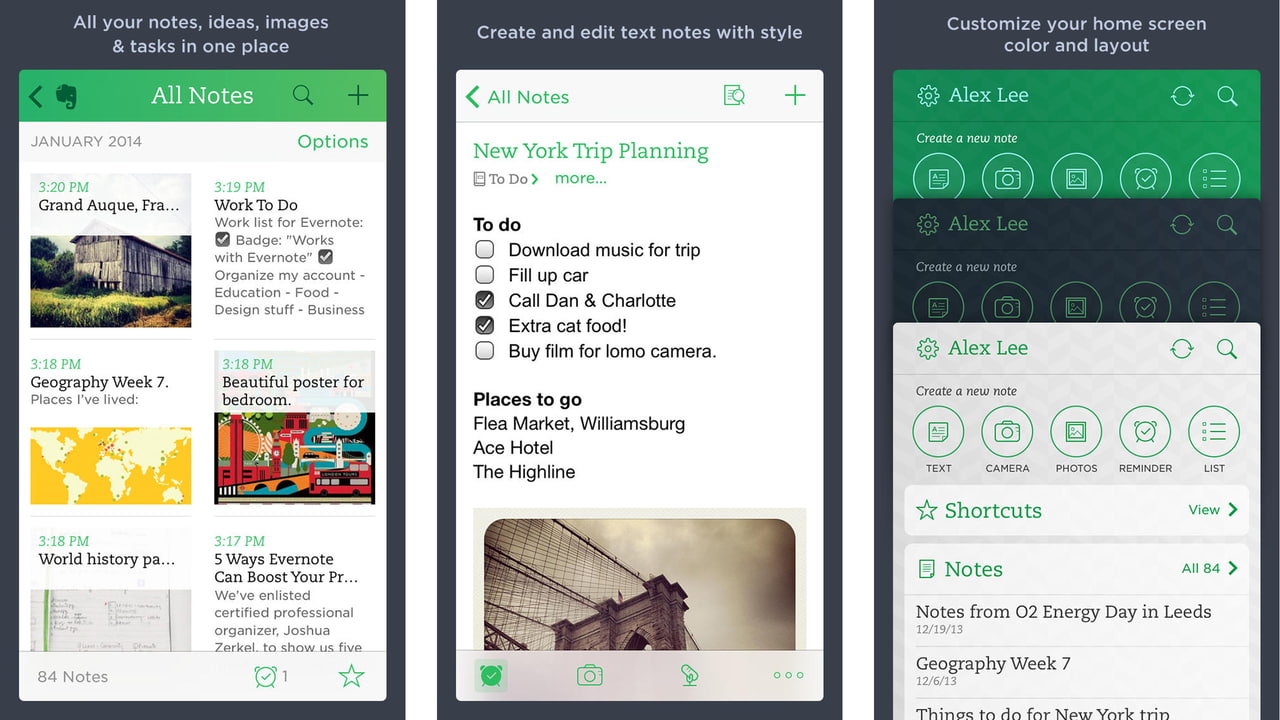 Evernote for iOS Update Brings Business Card Improvements, Presentation ...