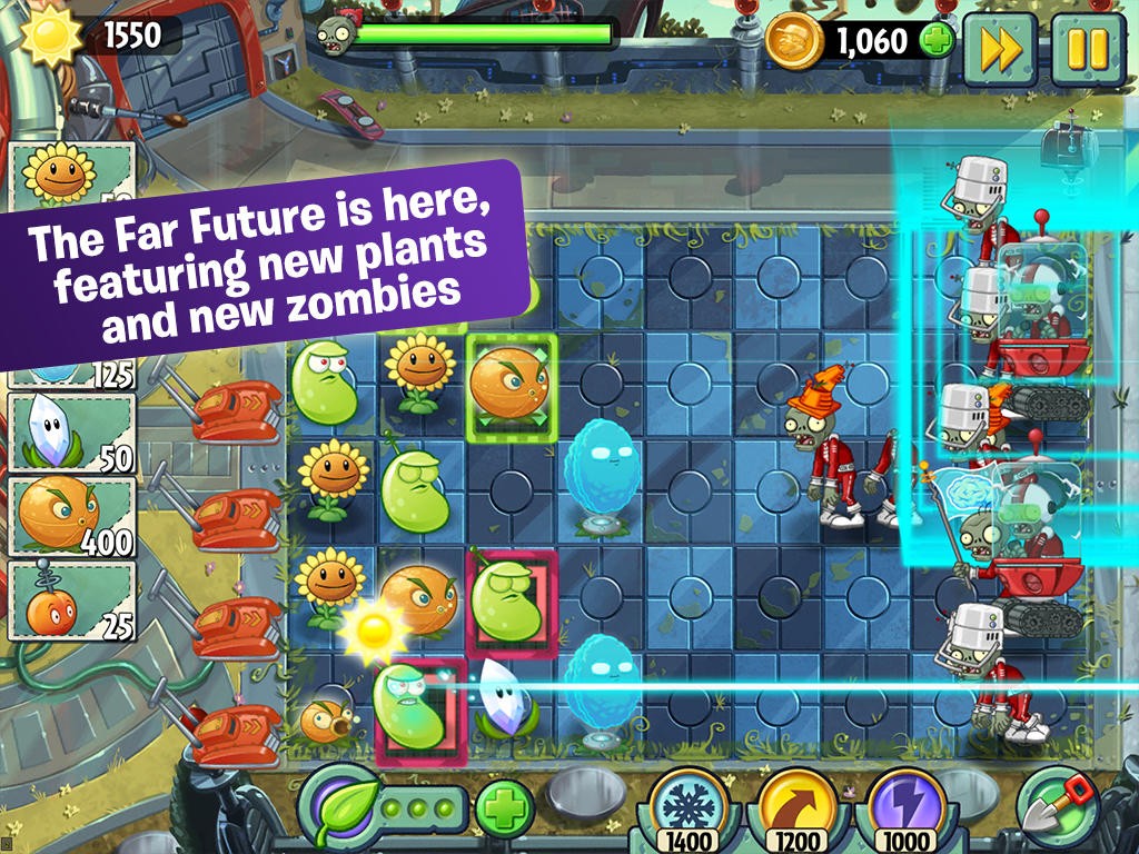 Plants Vs Zombies 2 Gets Updated With New Plants And Zombies From