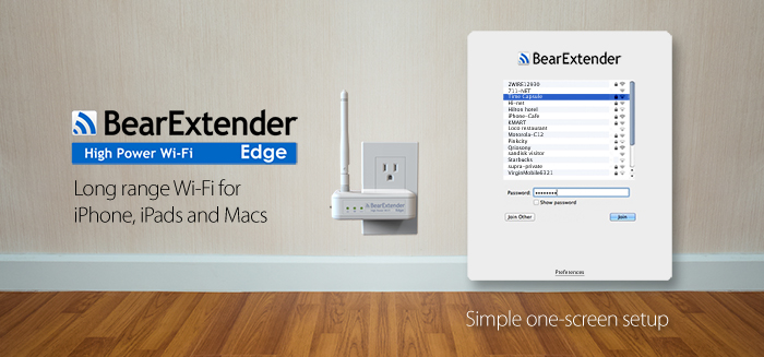 Upcoming BearExtender Edge Wi-Fi Booster is Compatible With Mac, iPhone, iPad