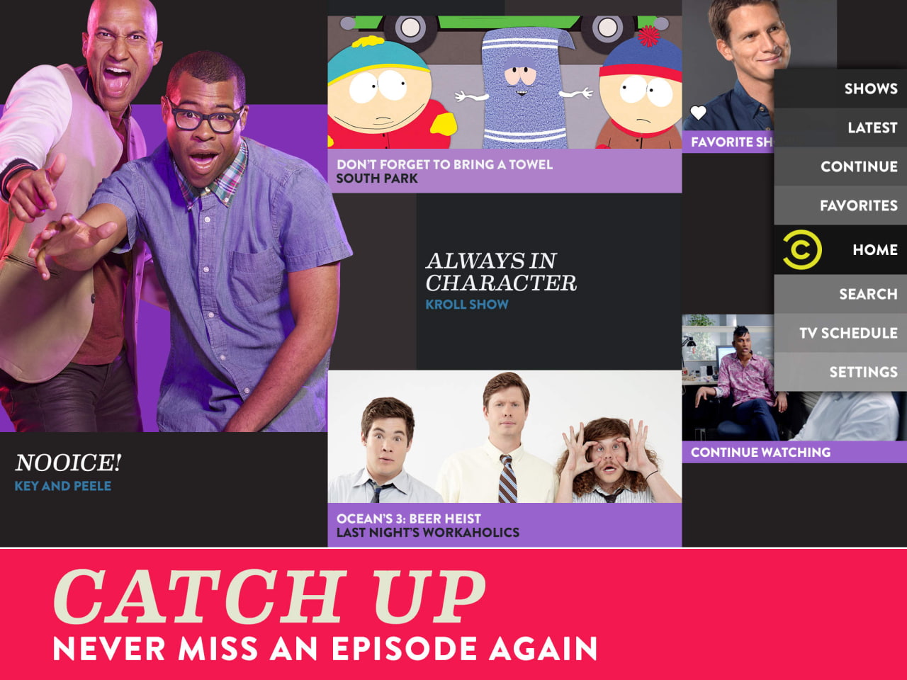 New Comedy Central App Released for iOS - iClarified