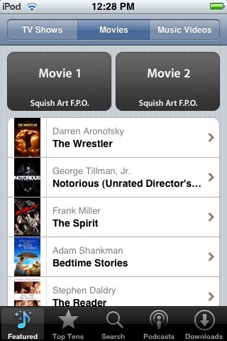 iPhone to Get Wireless Movie and TV Downloads?