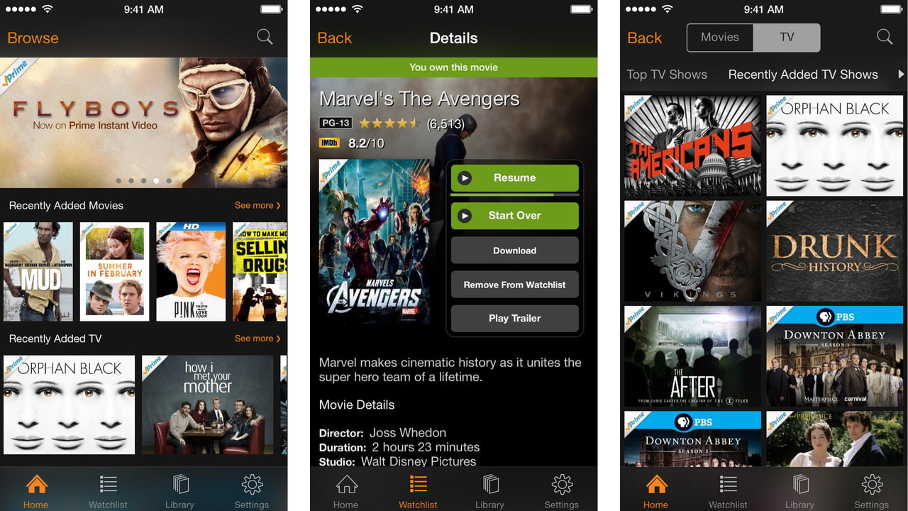 Amazon Instant Video is Updated With New Look and Feel for iOS 7 ...