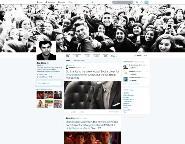 Twitter Launches a Major User Profile Redesign