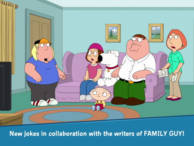 Family Guy: The Quest for Stuff Game is Now Available on the App Store