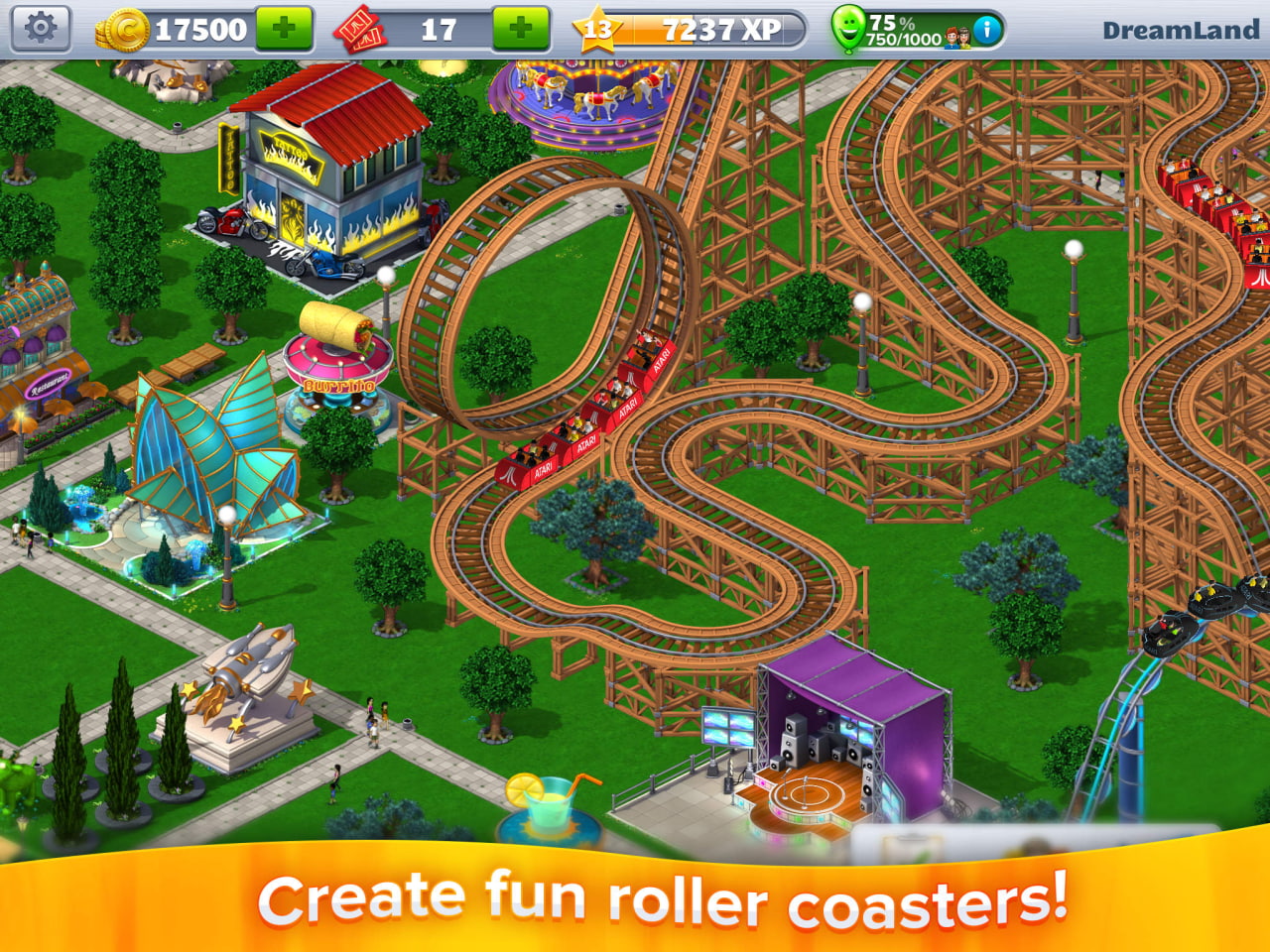 Развлечения андроид. Tycoon парк аттракционов. Игра парк аттракционов Rollercoaster Tycoon. Роллер Коастер игра. Roller Tycoon аттракционы.