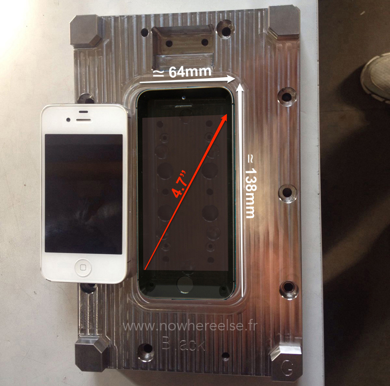 Newly Leaked iPhone 6 Mold Reveals 4.7-Inch Display? [Photo]