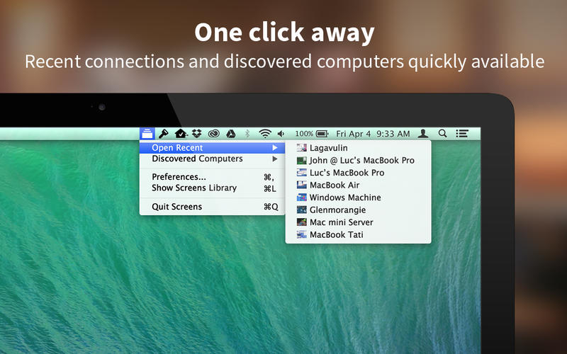 Screens VNC for Mac Has Been Completely Rewritten With a Brand New UI