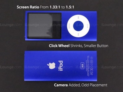 iPod Nano 5G to Have a Camera? [Artist Rendering]