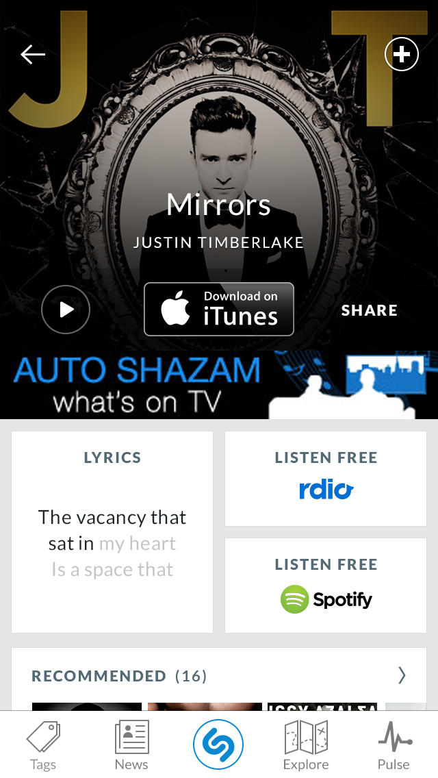 Apple to Partner With Shazam to Bring Music Identification Feature to iOS?