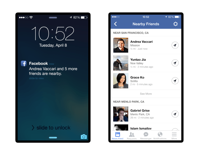 Facebook Announces New &#039;Nearby Friends&#039; Feature [Video]