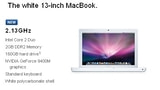 Apple Updates White MacBook