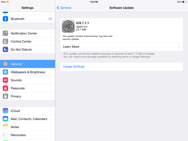 Apple Releases iOS 7.1.1 With Further Improvements to Touch ID Fingerprint Recognition