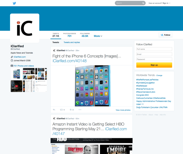 How to Get the New Redesigned Twitter Profile Now