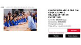 Bid on a Charity Auction to Have Lunch With Apple CEO Tim Cook