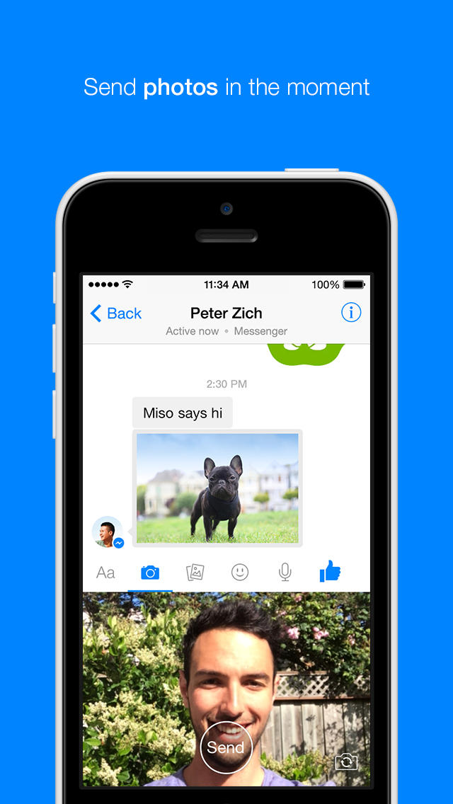 Facebook Messenger Gets Updated With Video Sharing, Instant Photo Sharing, More