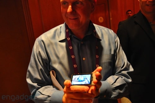 Steve Ballmer Demos the Zune HD