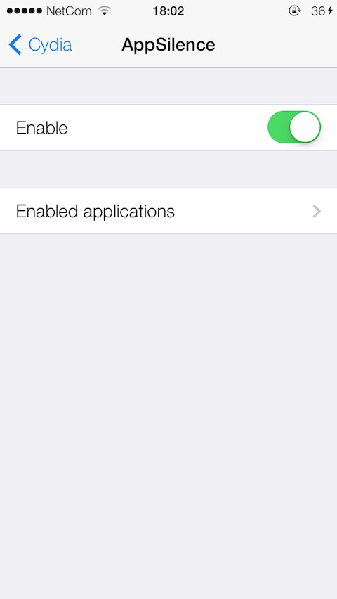 AppSilence Tweak Lets You Silence Specific Apps