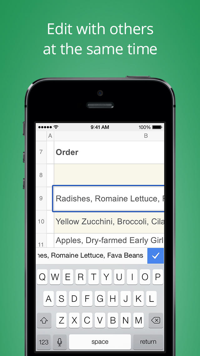 New &#039;Google Sheets&#039; Spreadsheets App Released for iOS