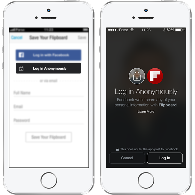 Facebook Announces Anonymous Login, Updated Facebook Login