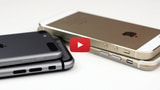 Gold and Space Gray iPhone 6 Mockups vs. iPhone 5s and iPod touch 5G [Video]