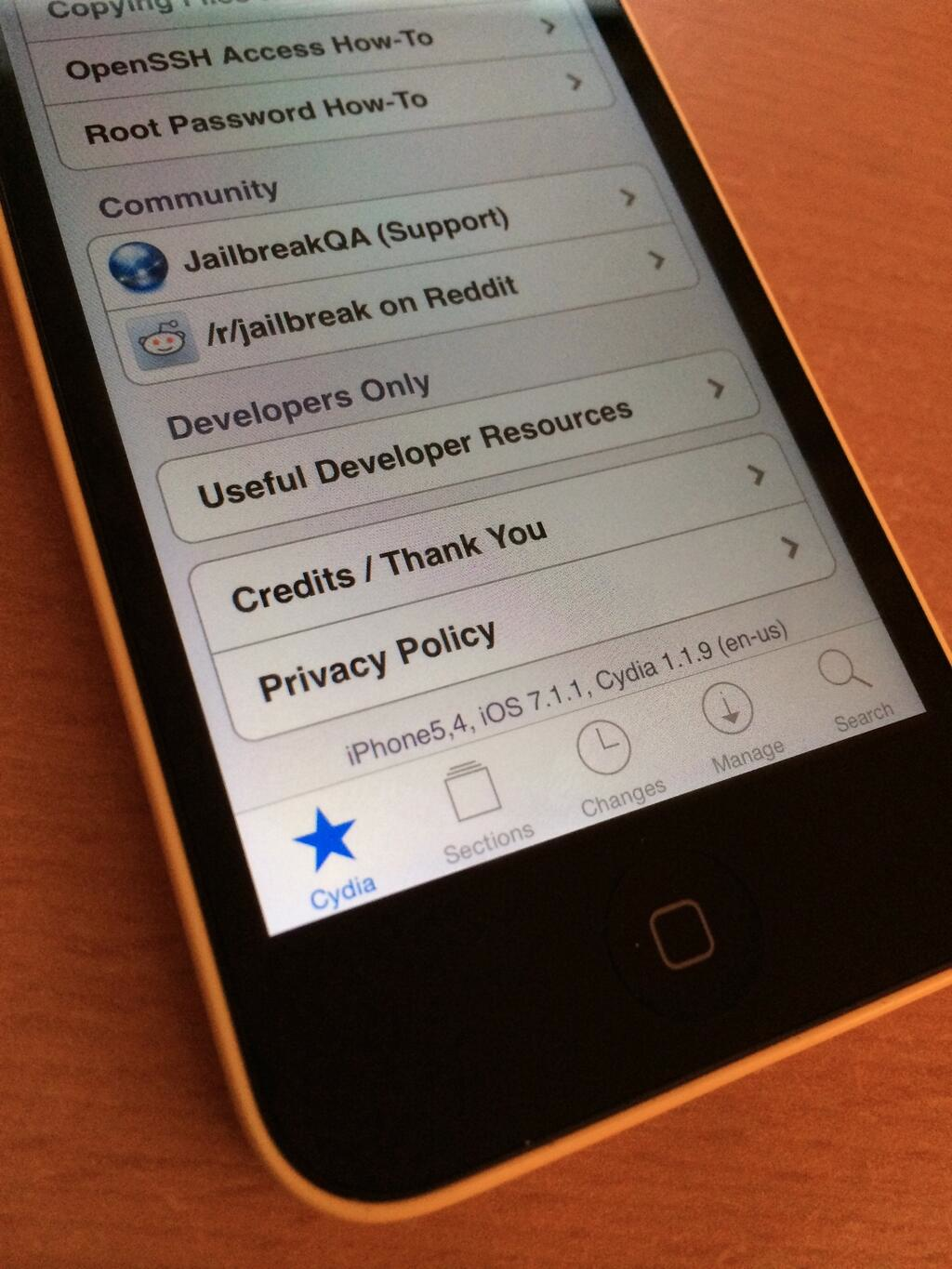 iOS 7.1.1 Has Been Jailbroken [Photo]