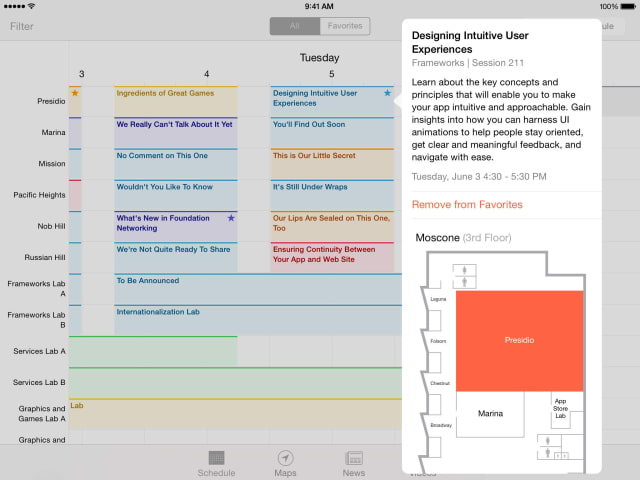 Apple Updates WWDC App With New Design, 2014 Conference Information