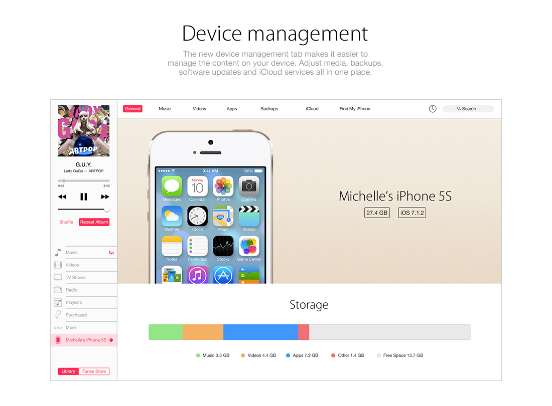 iTunes Redesign Inspired By iOS [Images]