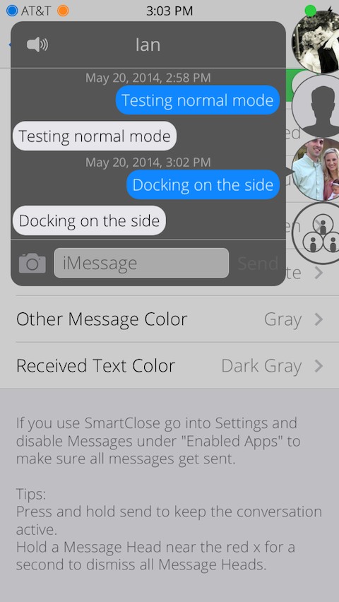MessageHeads Brings Systemwide Chat Heads For Messages App
