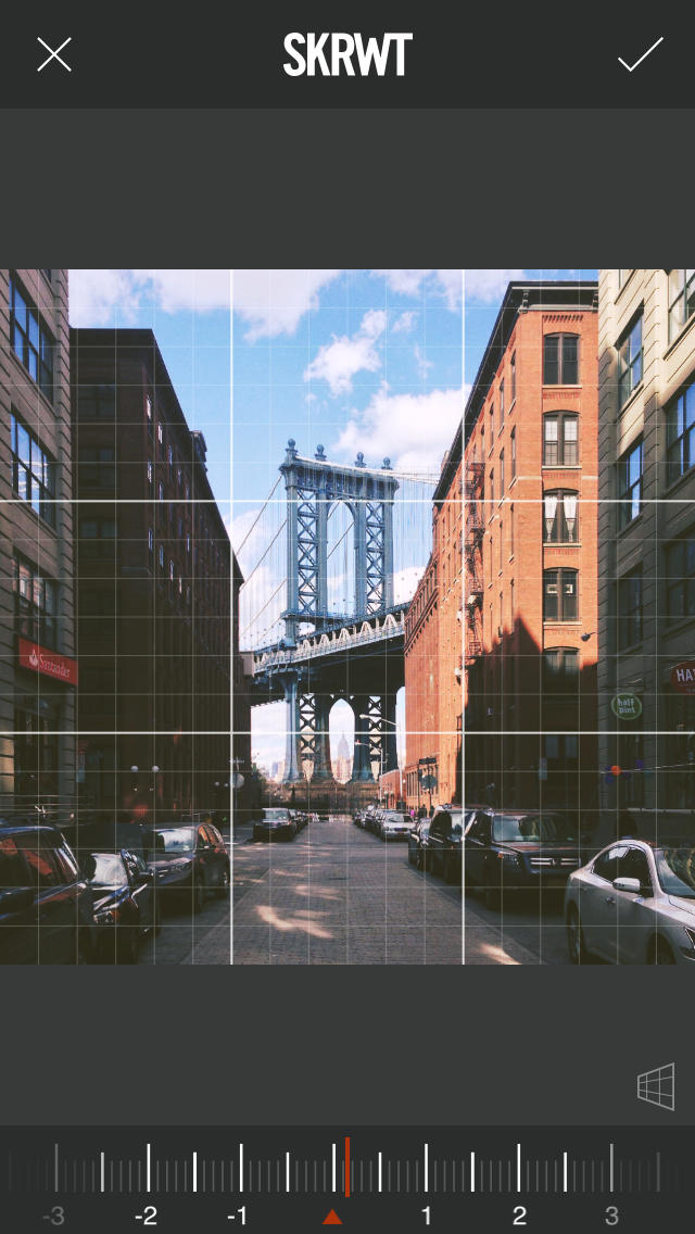 SKRWT is a Keystone and Lens-Correction App for iPhone Photographers [Video]