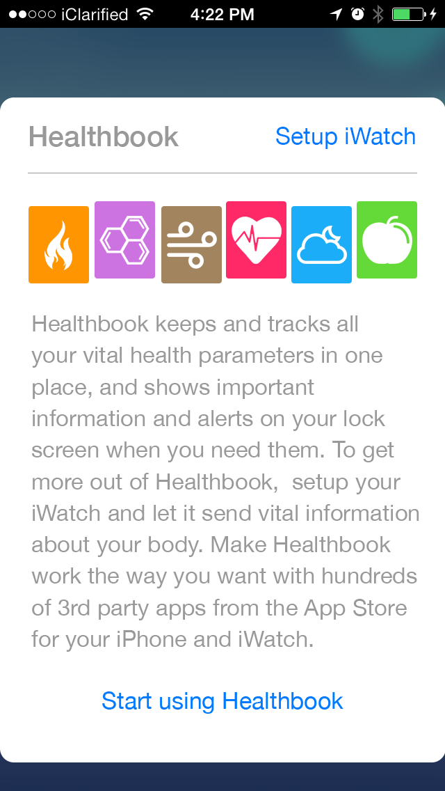 New Interactive Concept Shows the Rumored iOS 8 Healthbook App in Action [Video]