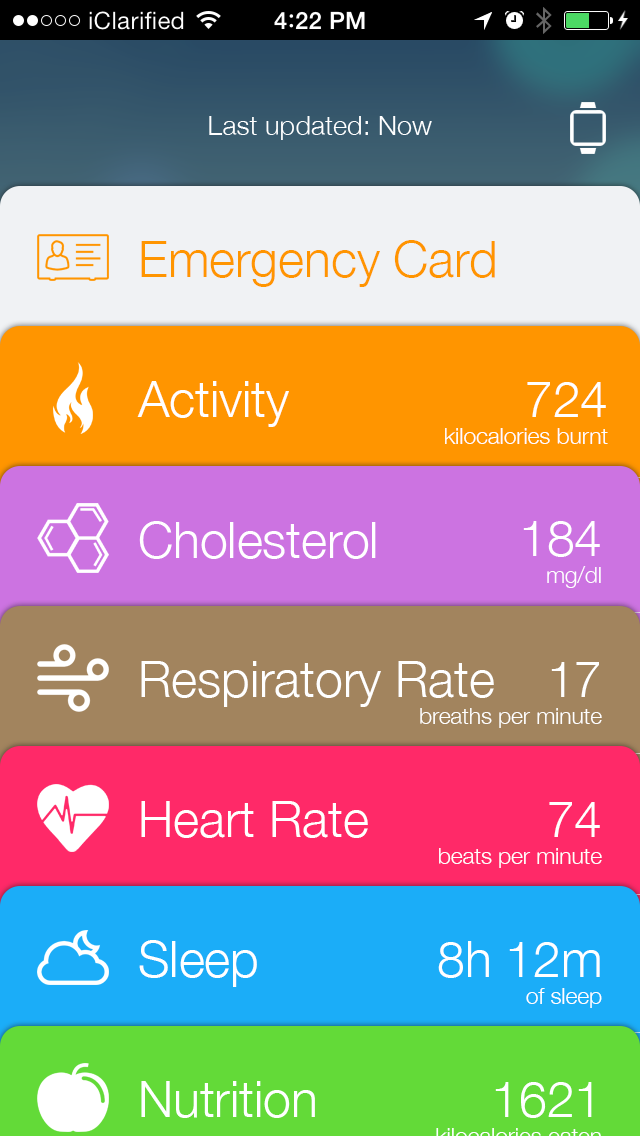 New Interactive Concept Shows the Rumored iOS 8 Healthbook App in Action [Video]