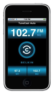 Belkin Announces GPS-Assisted FM Transmitter with iPhone App