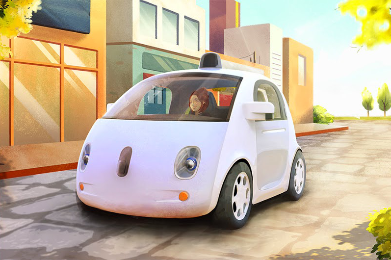 This is What Google’s First Self Driving Car Looks Like [Video]