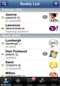Free BeeJiveIM 3.0 iPhone Update With Push
