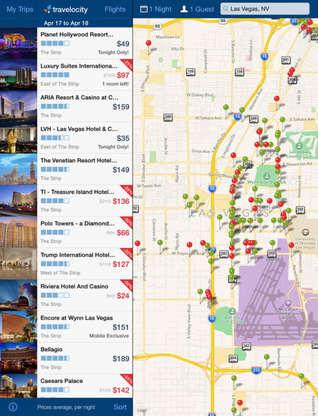 Travelocity App Gets Enhanced Interface, Refined Hotel and Flight Booking Experience for iPad