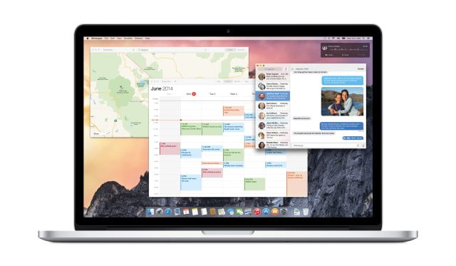 Apple Announces OS X Yosemite With a Fresh Look, Powerful New Features